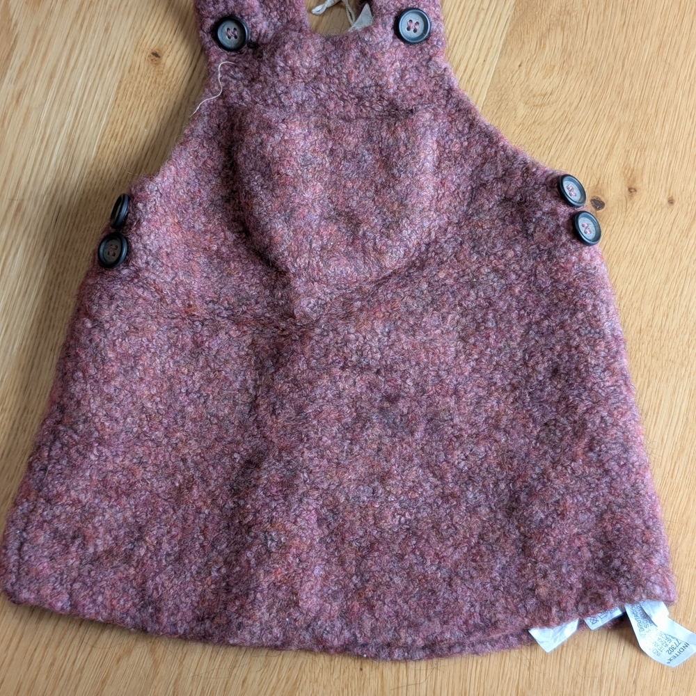 Zara Pink Woolen Diaper Cover